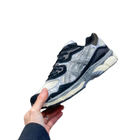 Asics Nyc stell grey Black   - נעלי אסיקס