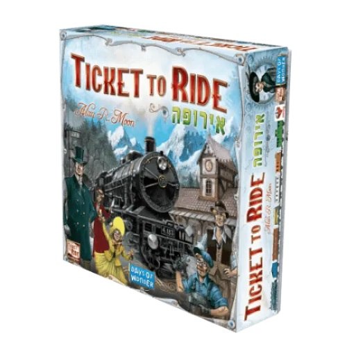 טיקט טו רייד אירופה - Ticket To Ride