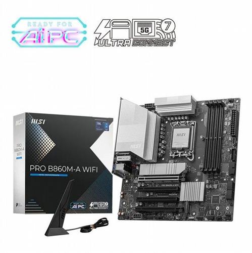 לוח אם MSI PRO B860M-A WIFI LGA1851 DDR5