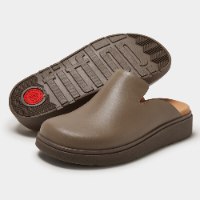 גן FF מיול פיטפלופ אפור חאקי Fitflop GEN FF Mule
