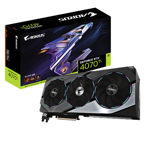 כרטיס מסך AORUS GEFORCE RTX 4070 TI ELITE 12GB PCIE 4.0