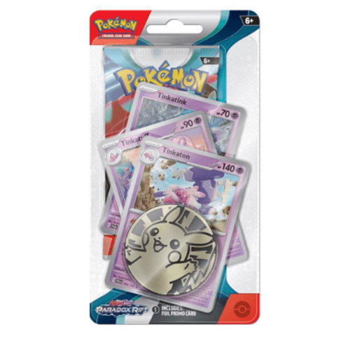 Pokemon TCG:Scarlet&Violet 4 Paldea Evolve-Paradox Rift Tinkaton Blisterקלפי בליסטר סקרלט ויולט