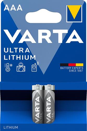VARTA LITHIUM AAA 2PCS