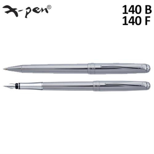 עט נובו  כסף מבריק X-Pen NOVO דגם XP-140