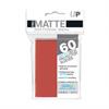 אדום מט - 60ct Pro-Matte Small Deck Protectors סליבים בעיצוב מט לשמירה על קלפים בכל הצבעים​​​​​​​