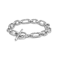 18K -Silver Rope bracelet