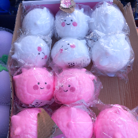 סקווישי בצורת כבש חמוד נמעך להפגת מתחים  - Squishy lamb  PE1034