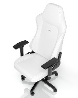 כיסא גיימינג Noblechairs HERO במהדורת White Edition בצבע לבן אלגנטי