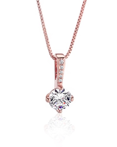 Elani Necklace Rose Gold