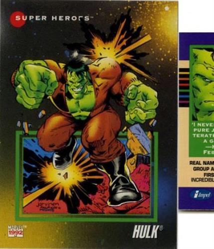 קלף בודד מארוול marvel - hulk - Universe Series 3 - 13