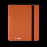 אולטרה פרו אלבום 4 כיסים 160 קלפים כתום דלעת - Ultra Pro Eclipse 4-Pocket PRO-Binder Pumpkin Orange