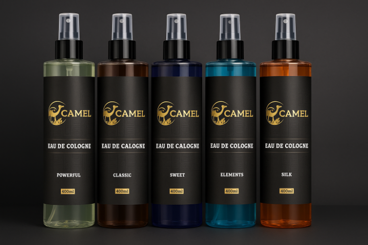 X5 אפטר שייב קולון CAMEL קאמל - מיקס 5 ריחות