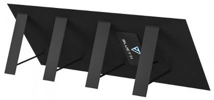 מבט אחורי של פאנל סולארי מבית בלואטי Bluetti AC60P 600W + 200W