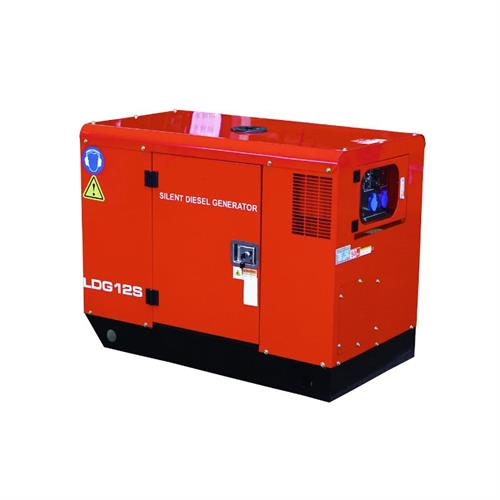 גנרטור דיזל מושתק תלת פאזי 13.75KVA מחופה מדגם LAU LDG12S