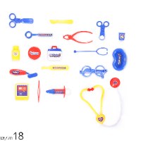 צעצוע כלי רופא במזוודה אדום/כחול