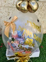 מארז בלון הפתעה ומתוקים