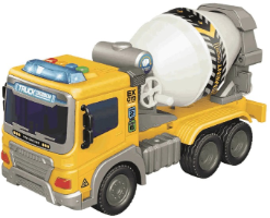 משאית עבודה - מערבל בטון אורות וצללים  1:16 -  Work truck - Concrete mixer SSI6662B