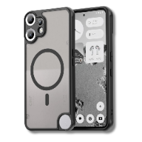 כיסוי מט שחור עם תמיכה ב- Magsafe ל- CMF Phone 2 Pro