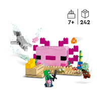 לגו - מיינקראפט בית אקסולוטל - Lego Mincraft 21247