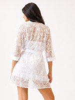 Luna lace set צבע לבן
