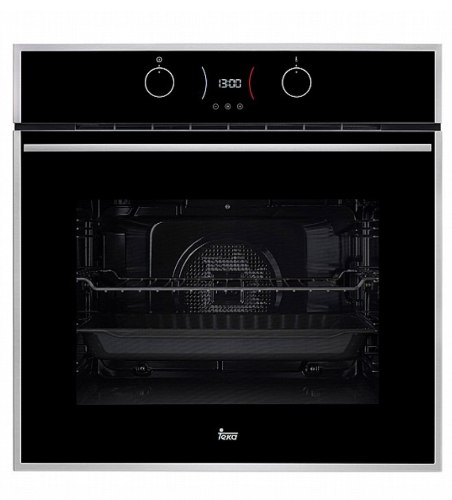 תנור אפיה בנוי Teka תקה HLB 850 BK זכוכית שחורה