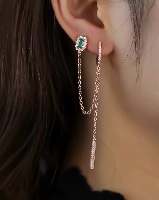 Atara Earrings Rose Gold