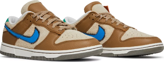 size? x Dunk Low Dark Driftwood