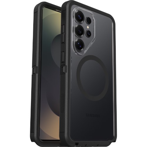 כיסוי שקוף מוקשח ומגנטי OtterBox Defender Pro XT לסמסונג גלקסי Galaxy S26   שחור/שקוף
