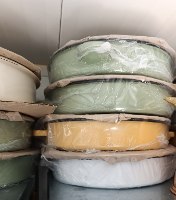 סוטאז' אמייל נמוך איכותי מעוצב | קוטר 30 ס"מ (תוצרת אוקראינה)