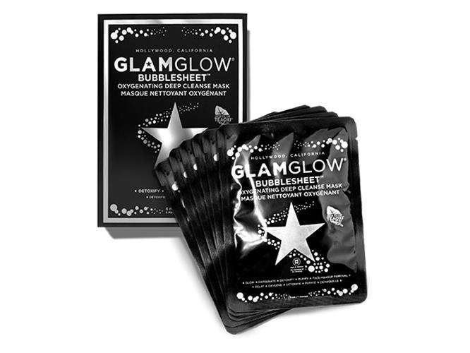 גלאם גלואו - סט מסכות בד עשירות בנוגדי חמצון לניקוי עמוק - Bubblesheet™ 6 Pack
