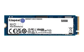 דיסק פנימי Kingston NV2 500GB NVME GEN 4.0 4X4 M.2 2280