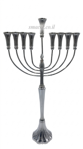 חנוכיה מכסף טהור פירנצה V 48 ס"מ