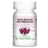 -- פרנטל מולטי ויטמין להריון -- Maxi Health, מכיל 60 טבליות