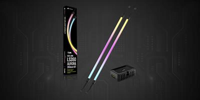 Corsair iCUE LINK LS350 Aurora RGB Light Strips - 350mm Kit