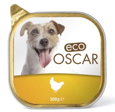 אוסקר מעדן פטה - מזון מלא רך לכלב 300 גרם