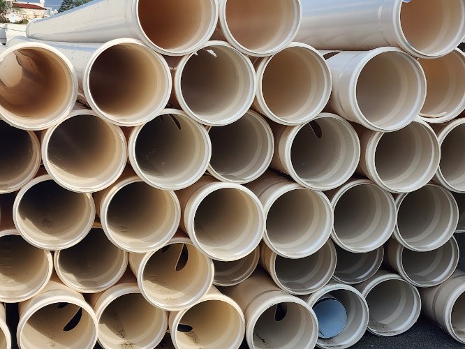צינור הידרופוני U-PVC צבע לבן לבנייה עצמית DIY: קוטר 6 צול אורך 3 מטר ...