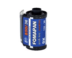 Foma Fomapan 200 35mm  תכולה :סרט אחד