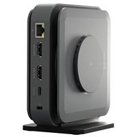 תחנת עגינה j5create USB-C לשני מסכי 4K HDMI עם מטען אלחוטי 15W
