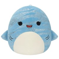 סקווישמלו בובה כרית לָאמַר הכריש 30 ס"מ Squishmallows