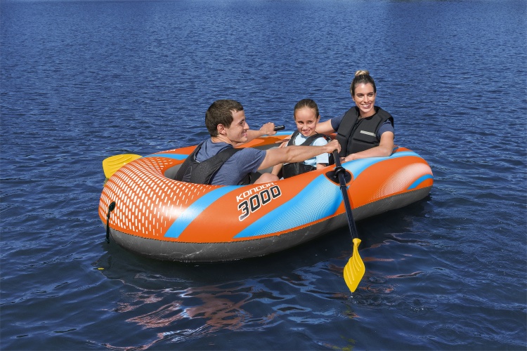 סירה מתנפחת 2.21m x 1.43m מבית bestway