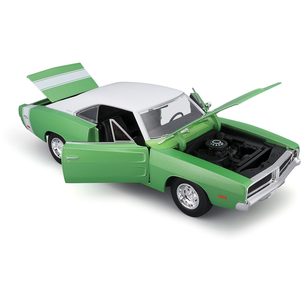 Maisto 1969 Dodge Charger R/T Green 1:18