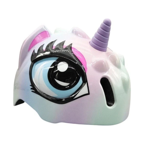 קסדה חד קרן  LED  ורוד   - Unicorn Helmet Grow LED Pink Size S
