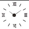 דגם 11 - שחור - שעון קיר ענק בהדבקה