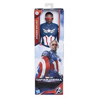 קפטן אמריקה - דמות טיטאן 30 ס''מ - Captain America Brave New World Titan Hero Series