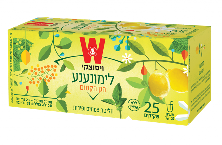 חליטת לימונענע 25 שקיקים