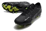 ללא גרב - נעלי כדורגל Air Zoom Mercurial Superfly IX Academy שחור-ירוק