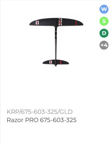 Razor PRO 675-603-325 550cm2