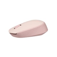 עכבר אלחוטי ורוד Logitech M171 Retail – עכבר ורוד בודד עם צדדים בטקסטורה על רקע לבן