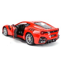 דגם מכונית בוראגו פרארי אדומה Bburago Ferrari F12 TDF Red 1/24