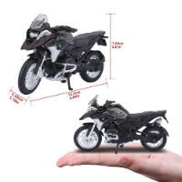 מאיסטו - דגם אופנוע במוו גי אס 1200 אר - Maisto BMW R 1200 GS 2017 1:18